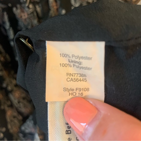 Madewell Lace Up Burnished Floral 3/4 Sleeve Sheer Mini Dress Women’s Size 2 - Picture 8 of 12